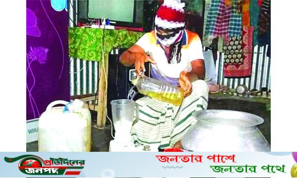 পাবনা-সিরাজগঞ্জ অঞ্চলে অবাধে তৈরি হচ্ছে ভেজাল দুধ ও ঘি