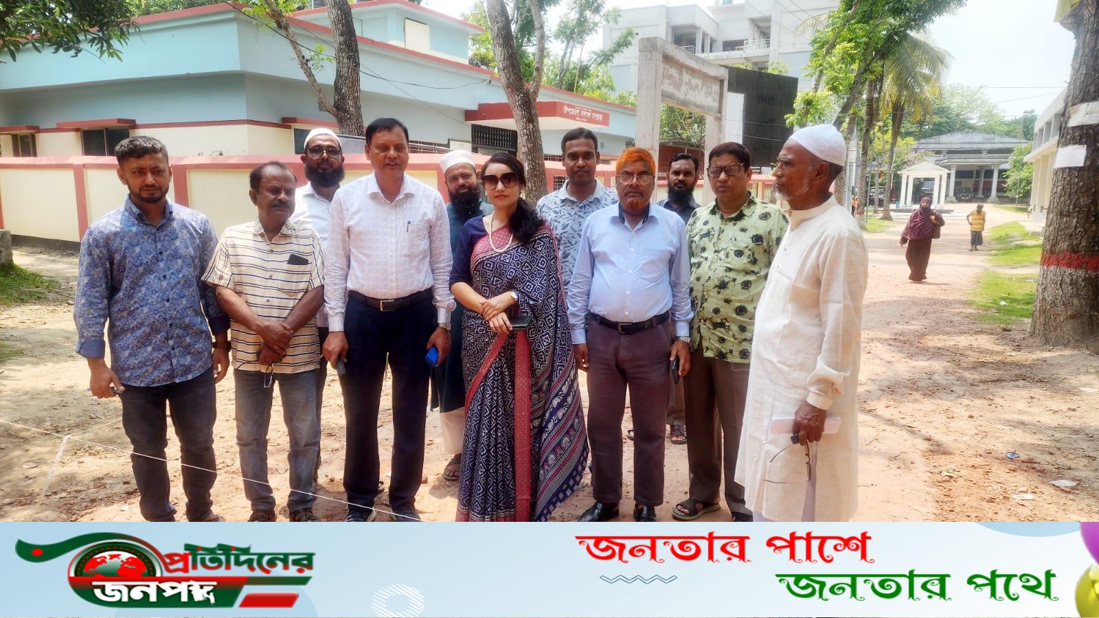   ভাঙ্গুড়া উপজেলা পরিষদের গেট নির্মাণ কাজের উদ্বোধন