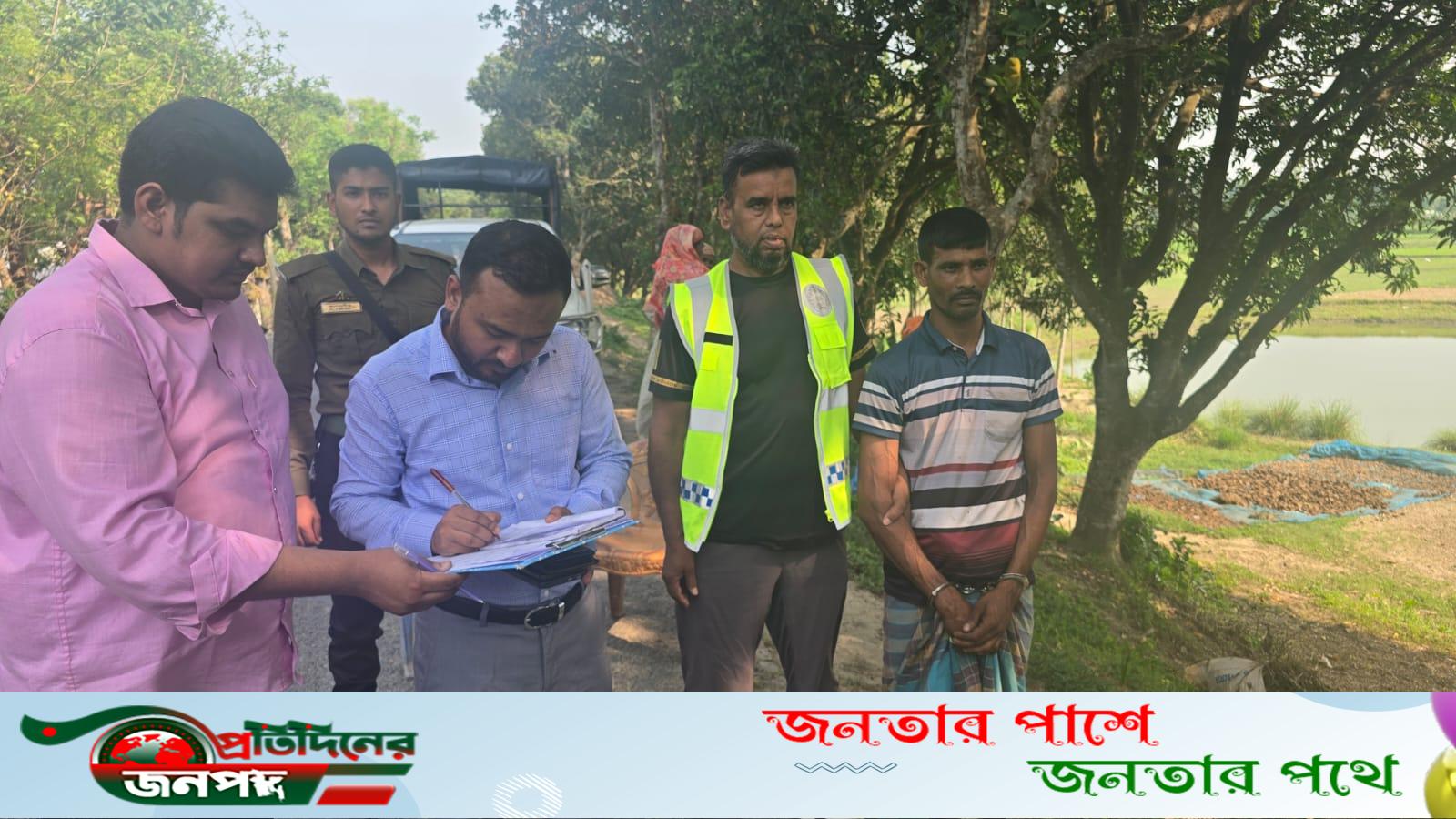 ভাঙ্গুড়ায় মাদক সেবনের দায়ে জেল ও জরিমানা